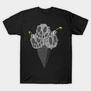 Old School Ice Scream (Gray) T-Shirt